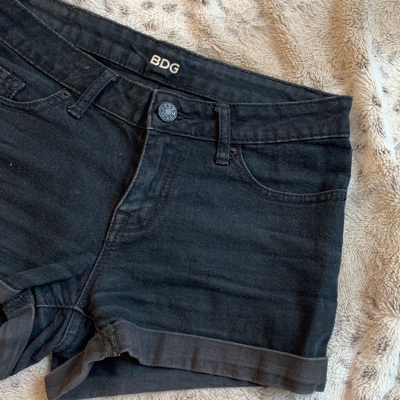 BDG Pants - Urban Outfitters BDG Mid-Rise Black Shorts 26W